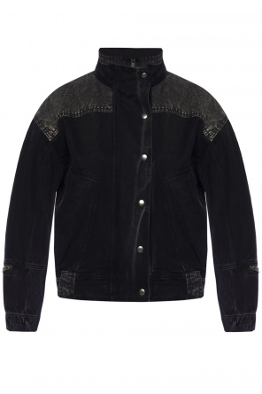 Kurtka jeansowa z podwójną stójką, zdjęcie 1 Kurtka jeansowa z podwójną stójką od Givenchy